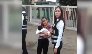Surco: Policía determinó que delincuentes engañaron a niñera y secuestraron a bebé
