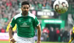 Claudio Pizarro renovaría contrato con el Bremen