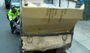 San Isidro: recicladores son detenidos por intentar robar scooters eléctricos