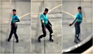Mira el peculiar baile de un trabajador en un aeropuerto