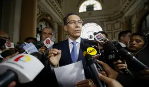 Parlamentarios cuestionan comportamiento del Presidente Vizcarra