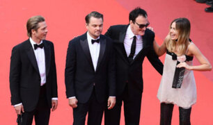 Leonardo DiCaprio, Brad Pitt y Margot Robbie alborotaron Cannes