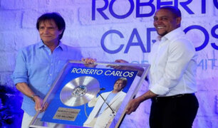 España: Roberto Carlos recibe reconocimiento a su destacada trayectoria musical