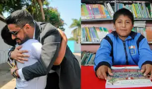 Árabe regala 2 mil dólares a niño que estudiaba bajo un poste de luz