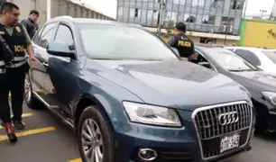 Policía devuelve 11 vehículos de alta gama robados a sus propietarios
