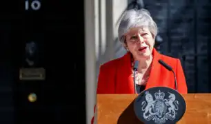 Reino Unido: entre lágrimas Theresa May anunció su dimisión