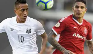 Choque de peruanos: Internacional empató con Santos por la fecha 6 del Brasileirao