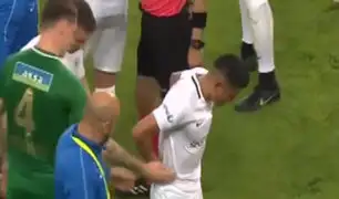 Paolo Hurtado se lesiona durante partido con el Konyaspor