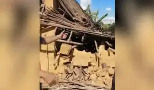 Sismo de magnitud 8 dejó una serie de daños materiales en la Amazonía peruana