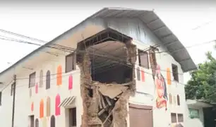Yurimaguas: colegios y casonas fueron seriamente afectados por terremoto