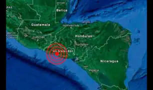 Sismo de magnitud 6,8 remeció El Salvador esta madrugada