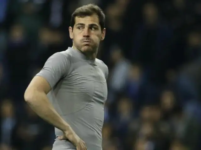 Iker Casillas: portero sufre infarto durante entrenamiento con el Oporto