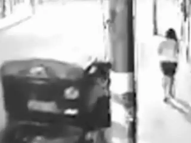 Huaral: delincuentes en mototaxi asaltan a joven para robarle celular