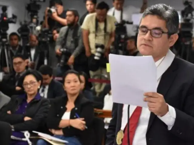 Keiko Fujimori: Domingo Pérez pide que fiscal y juez que verán casación se inhiban