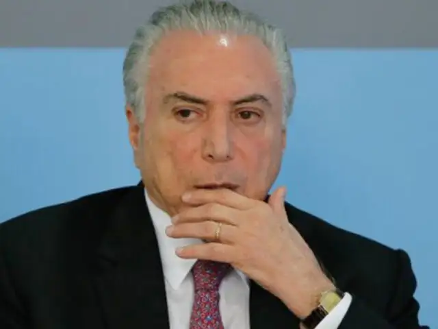 Brasil: Tribunal Federal ordenó que el expresidente Michel Temer vuelva a prisión
