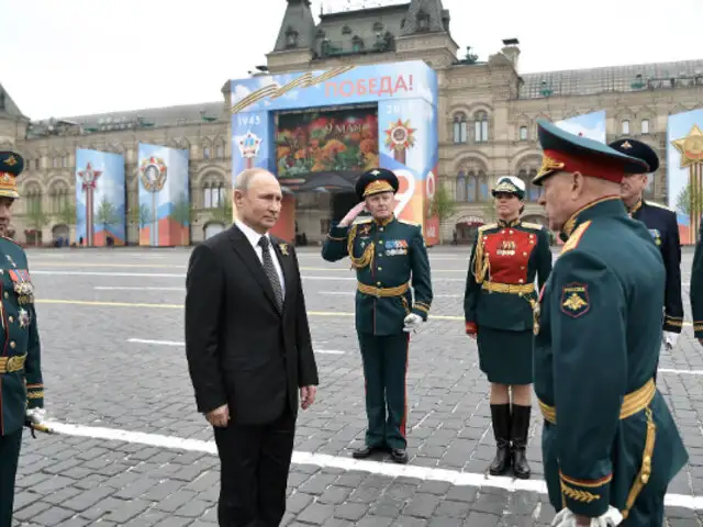 Rusia conmemoró el Día de la Victoria con un imponente desfile militar