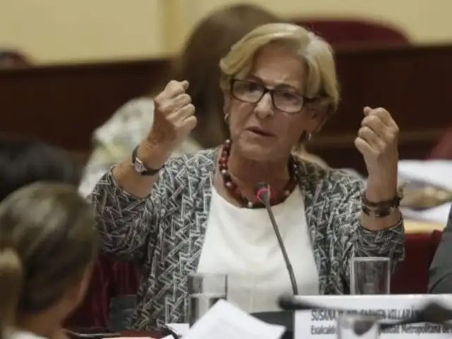 Susana Villarán admite que fue un error aceptar dinero de constructoras