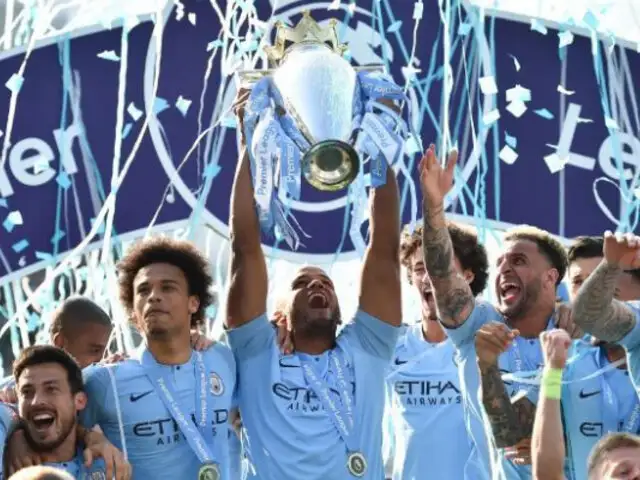 Manchester City se coronó campeón de la Premier League