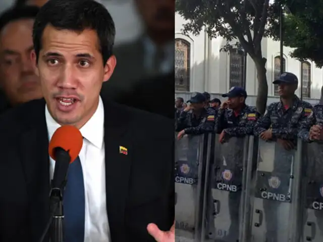 Venezuela: Guaidó alerta que el oficialismo está tratando de cerrar el Parlamento