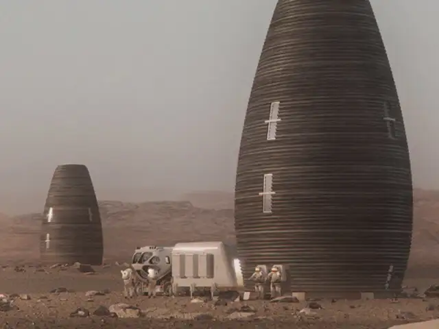 Nasa: así serán las casas que se construirán en Marte