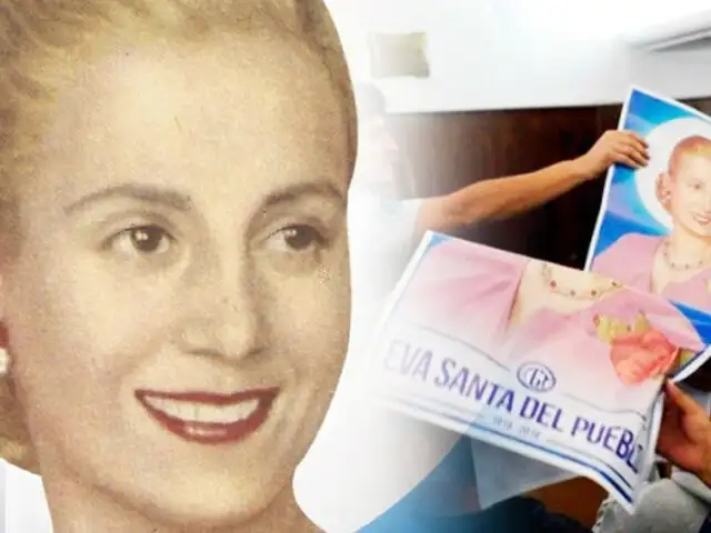 Sindicatos argentinos quieren que Papa Francisco beatifique a Evita