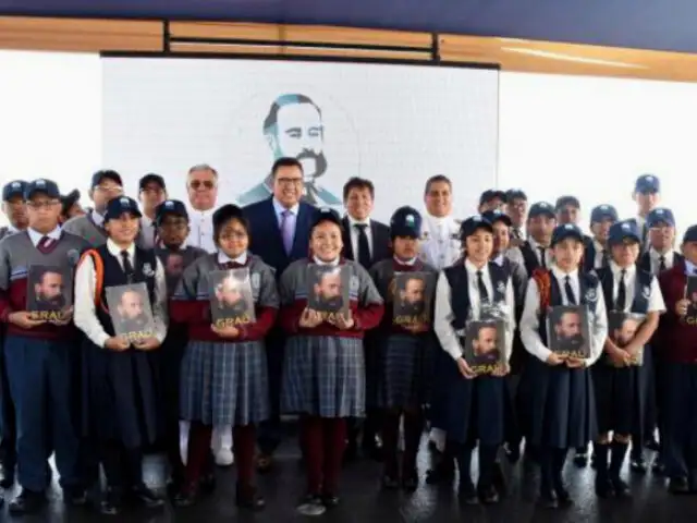 Marina de Guerra del Perú lanza cruzada de Valores en honor a Miguel Grau