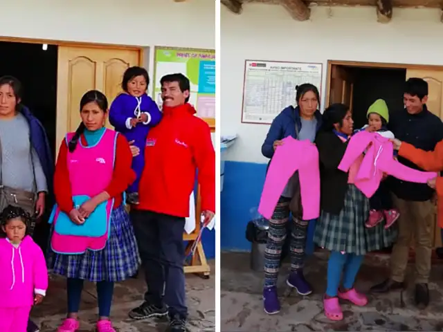 Cuna Más entrega más de 14 mil kits de abrigo en Cusco