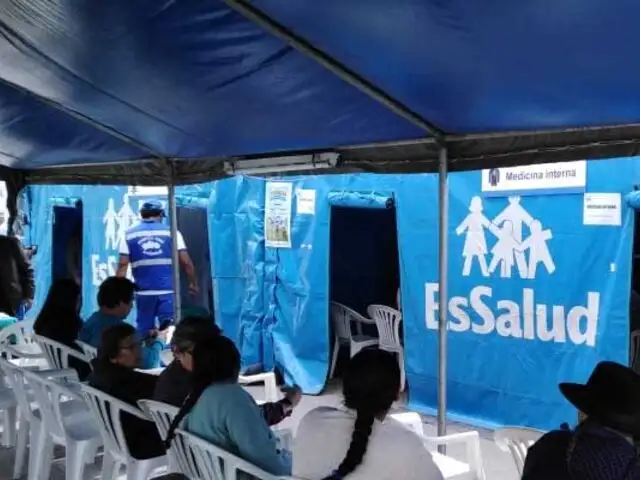 Andahuaylas: EsSalud instala ´Hospital Perú´ por heladas