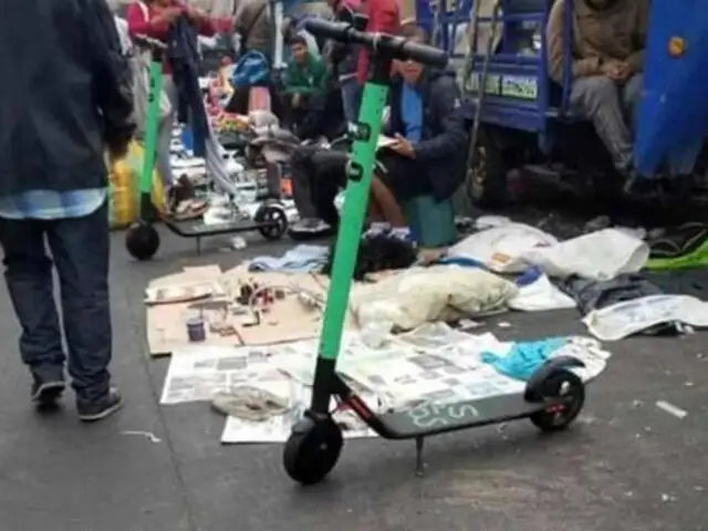 Venden scooters robados de Green en La Cachina