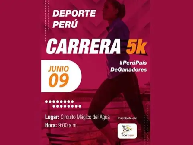 IPD presentará el jueves la carrera “Deporte Perú” 5k