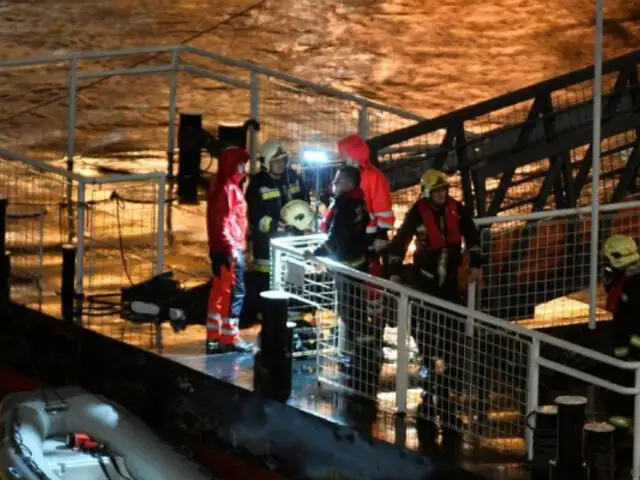 Hungría: naufragio en río Danubio deja 7 personas fallecidas
