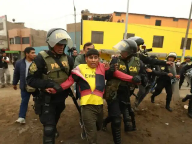 Cobro de peajes: al menos 30 detenidos durante movilización en Puente Piedra