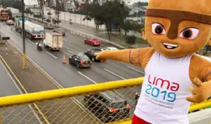 Surco: cierran carriles de la Panamericana Sur como prueba para los Panamericanos 2019