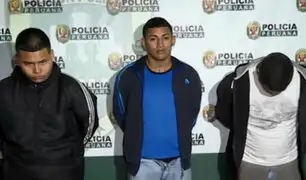 Cercado de Lima: detienen a presuntos raqueteros en auto robado