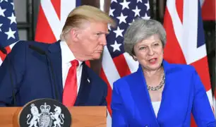 Trump anuncia "poderoso" tratado comercial con Reino Unido