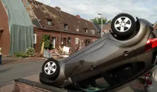 Alemania: tornado desató destrucción en la ciudad de Bocholt