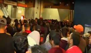 SJM: pasajeros quedan atrapados en vagón de Metro de Lima por desperfecto