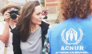 Angelina Jolie viaja a la frontera entre Colombia y Venezuela