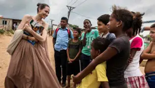Angelina Jolie: Unos 20 mil niños venezolanos necesitan urgente ayuda