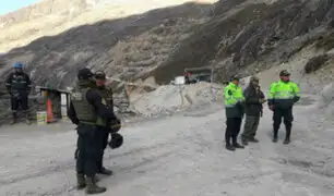 PNP destruye campamento minero instalado dentro del Parque Nacional Huascarán
