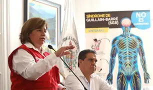Guillain-Barré | Ministra de Salud: personas con fuertes resfríos o diarreas deben evitar asistir al colegio o trabajo