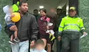 Niños venezolanos extraviados en Santa Anita se reencontraron con sus padres