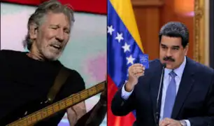 Maduro regaló guitarra a Roger Waters en agradecimiento por apoyo a su mandato