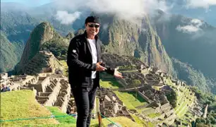 Chayanne cumple su sueño de visitar Machu Picchu