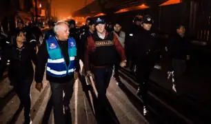 Megaoperativo en La Victoria: más de 1200 policías tomaron la Av. Aviación