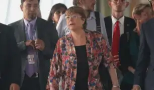 Bachelet llegó a Venezuela para reunirse con Maduro y Guaidó