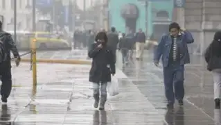 Senamhi: frío aún se mantiene en Lima durante mañana y tarde