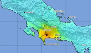 Sismo de 6,3 alarmó a Costa Rica y Panamá