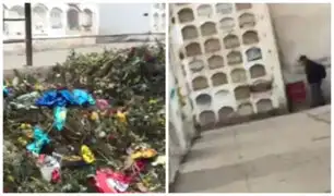 Callao: Cementerio Baquijano luce con desperdicios y basura