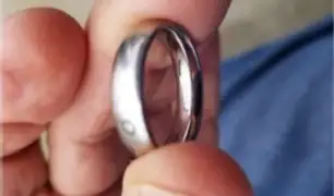 Pescador encuentra anillo de boda 'con maldición' atado a un pez